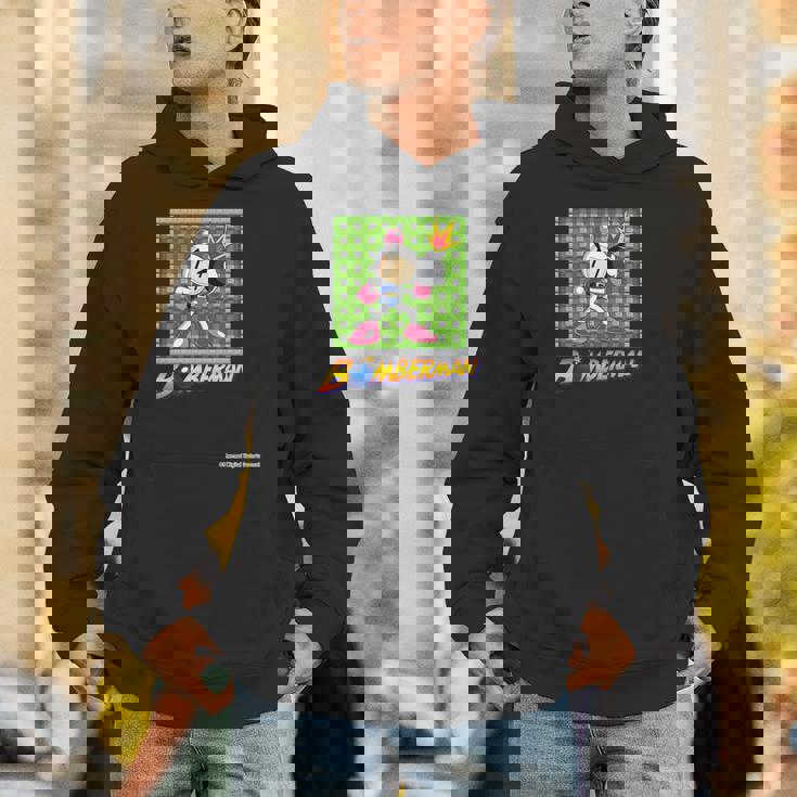 「ボンバーマン」白ボン（D） 長袖tシャツ パーカー