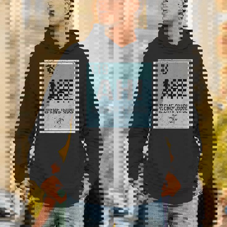 あぁ サプライズ化学の要素 サイエンスユーモア パーカー