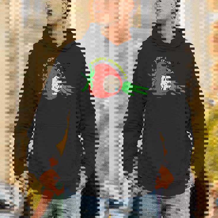 いちごグッズ イチゴイラスト いちご 果物 苺 おもしろ パーカー