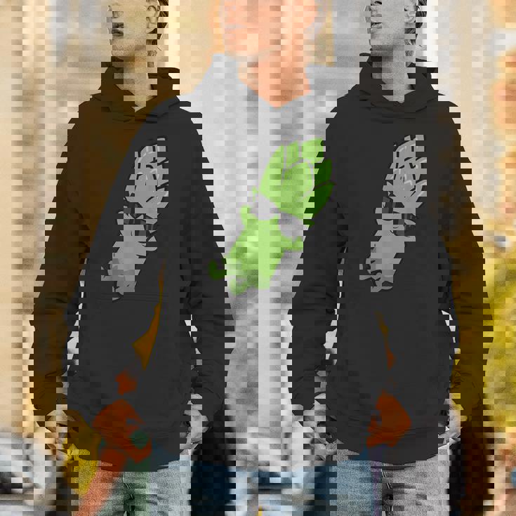 かわいいアスパラガス フルーツリラクシング レイジーアスパラガス パーカー