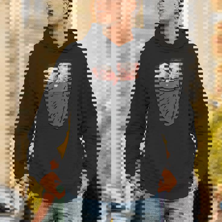 かわいい豚 ポケット覗き見 面白い豚 パーカー