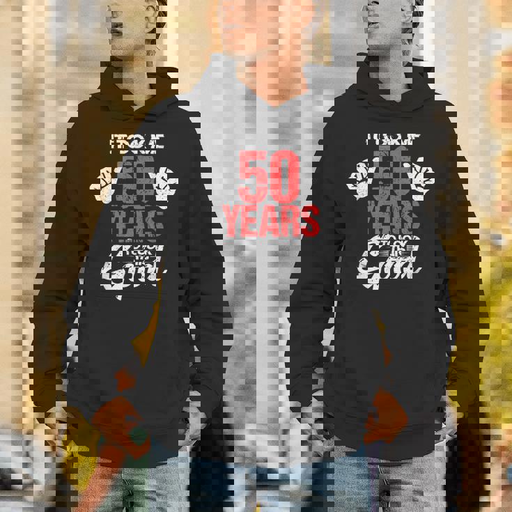 この素敵な50歳の誕生日を面白く見せるのに50年かかりました パーカー