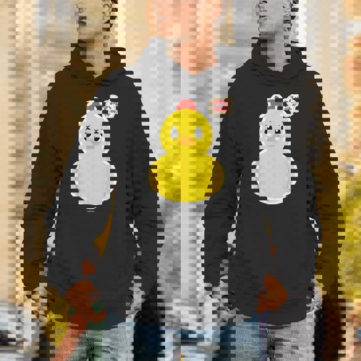 アヒル隊長ビッグプリント（正面） パーカー