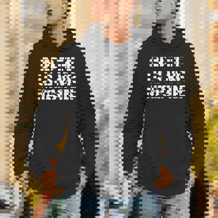 アメリカ戦争機械反戦平和抗議を終わらせよう。 パーカー