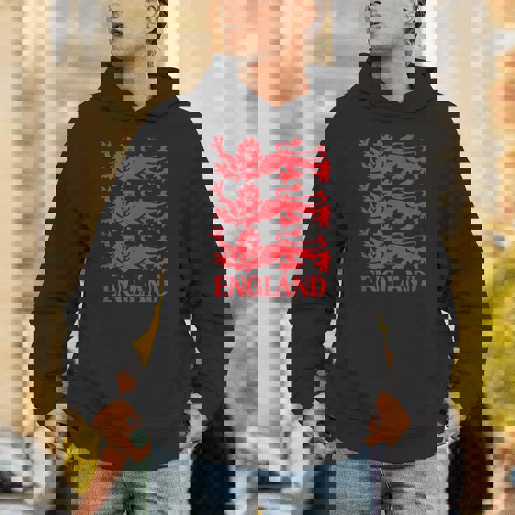 イングランドのスポーツファンのためのイングリッシュフットボールサッカーグラフィック パーカー