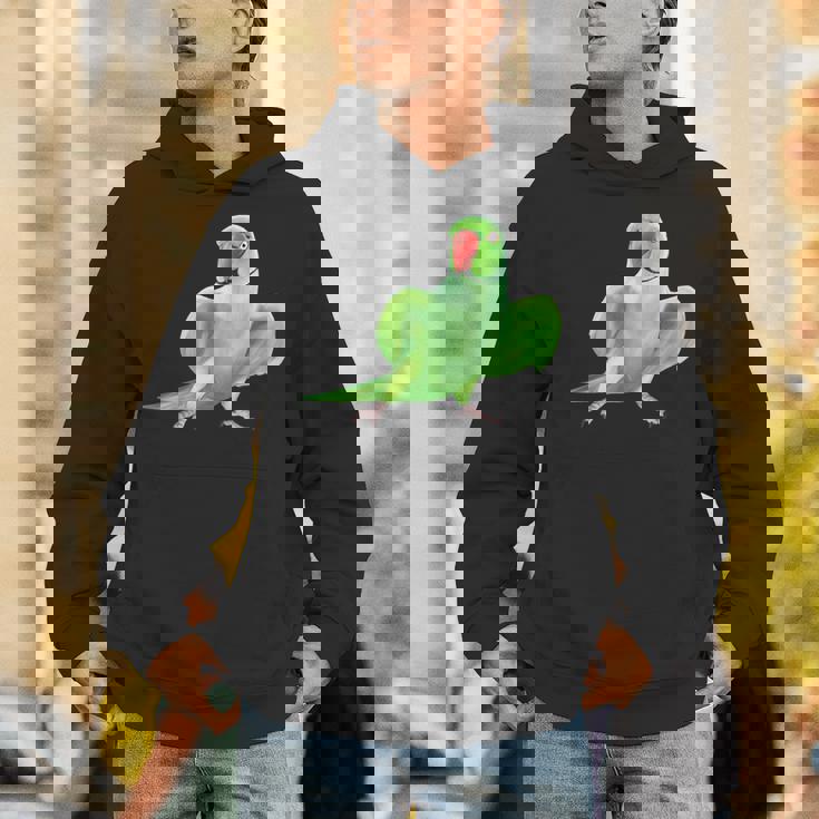 インドのワカケホンセイオウムの鳥 パーカー