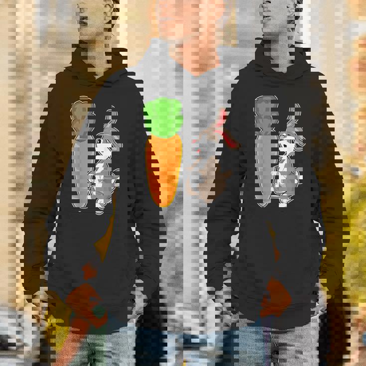 ウサギ ニンジン パーカー