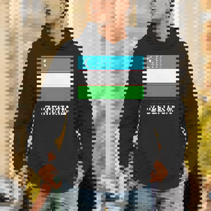 ウズベキスタン ウズベキスタン国旗 長袖tシャツ パーカー