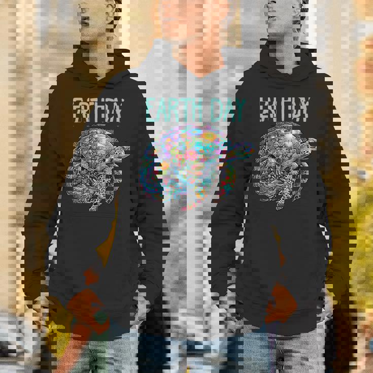 ウミガメ 地球 日 救う かわいい 惑星 学生 先生 パーカー