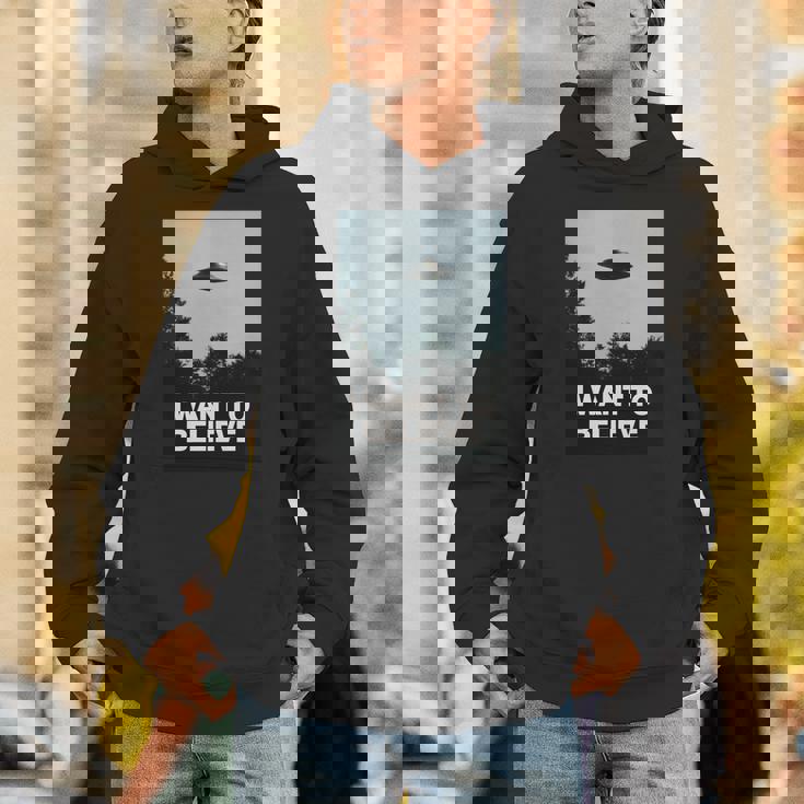 エイリアンufoアパレル「I Want To Believe」 長袖tシャツ パーカー