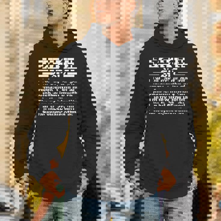 エゼキエル書第25章17節 長袖tシャツ パーカー