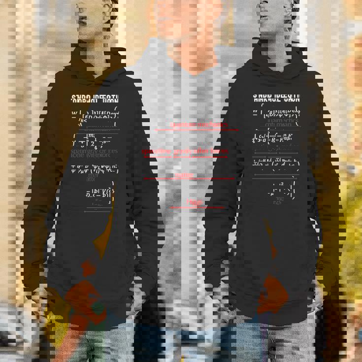 オタク標準模型方程式 物理学 数学科 先生 長袖tシャツ パーカー