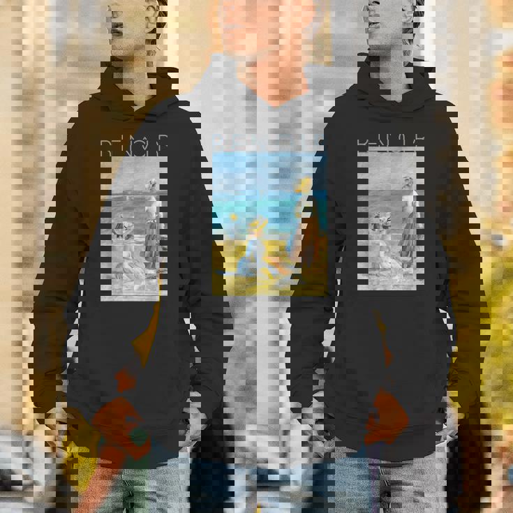 オーギュスト・ルノワール ビーチのフィギュア パーカー