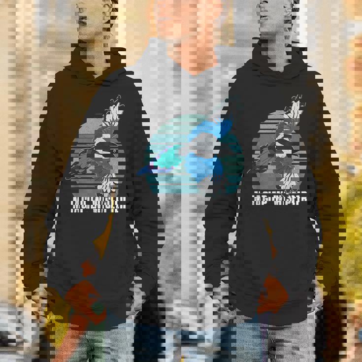 カササギ 鳥 動物 翼 バードウォッチング バーダー アウトドア 野鳥観察 パーカー