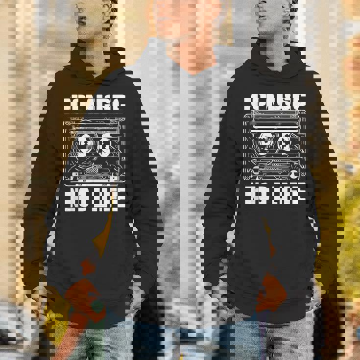 カセット No Music No Life Music Lover パーカー
