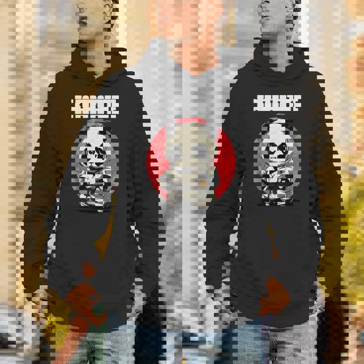 カラテカと空手パンダ パーカー