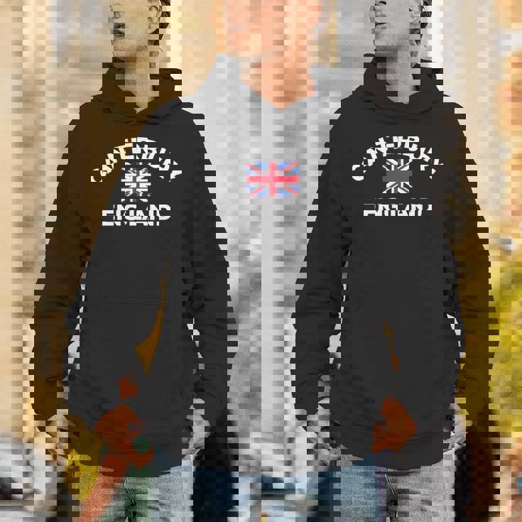 カンタベリー イングランド イギリス キングダム シティ 観光土産 長袖tシャツ パーカー