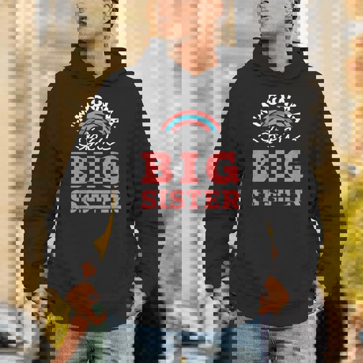 キッズ 幼児用シャツ Im Gonna Be A Bigister パーカー