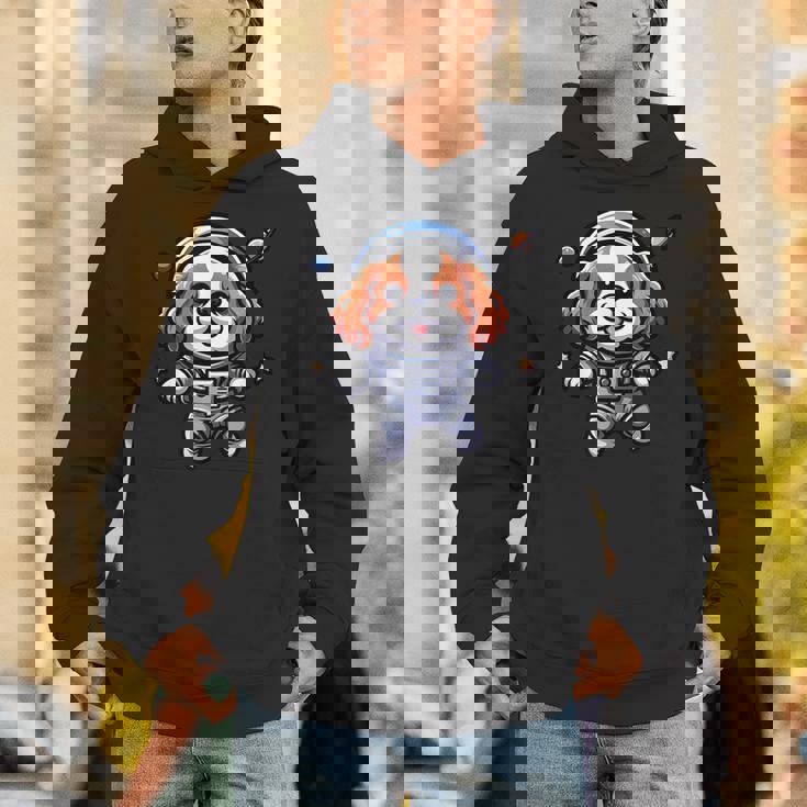 キャバリアキング チャールズ・スパニエル 宇宙飛行士 ファニードッグ 宇宙服 パーカー