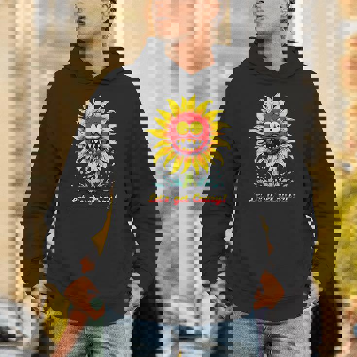 クレイジー クレイジー 面白い ひまわり パーカー