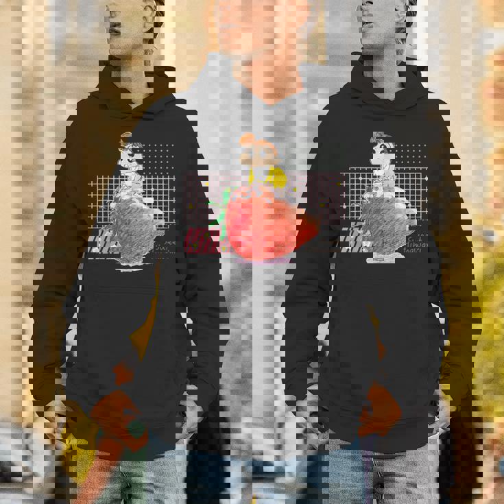 クレヨンしんちゃん ひまわりといちご パーカー