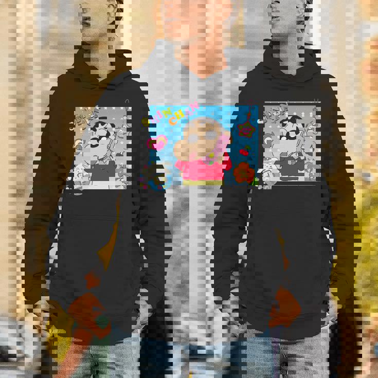 クレヨンしんちゃん 平成ごっこ しんちゃん 長袖tシャツ パーカー