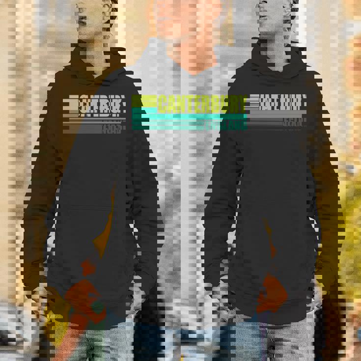 グリーン レトロ ヴィンテージ カンタベリー シティ ビレッジ イングランド Uk 長袖tシャツ パーカー