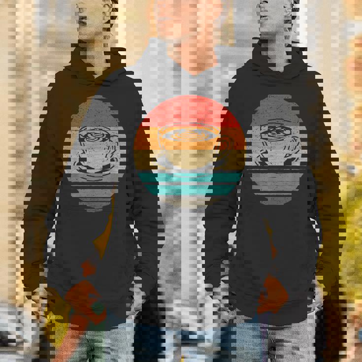 コーヒー レトロスタイル ビンテージ パーカー