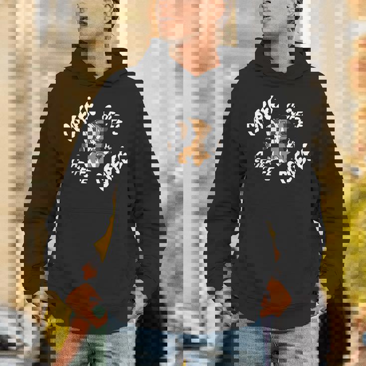 コーヒーシェットランド・シープドッグ犬 パーカー