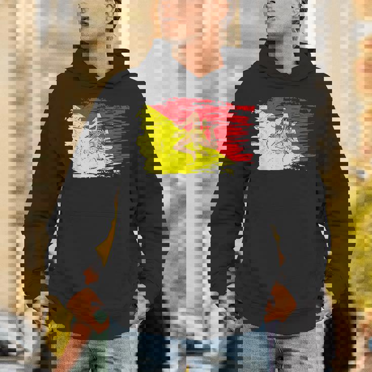 シチリア国旗 シチリア州パレルモ イタリア パーカー