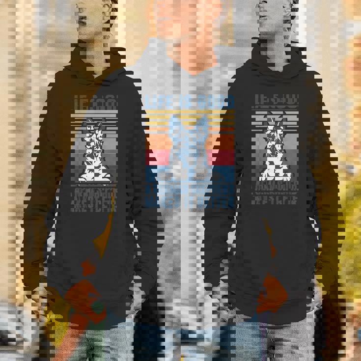 ジャーマンシェパード ギフト メンズ レディース 犬 父 母 ジャーマンシェパード パーカー