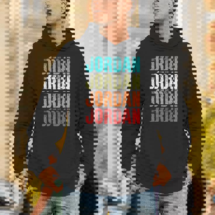 ジョーダン カラフル パーカー