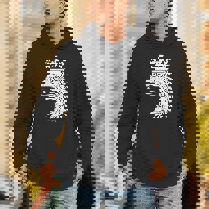 スカニア スウェーデン コート・オブ・アームズ フラッグ グリフィン パーカー