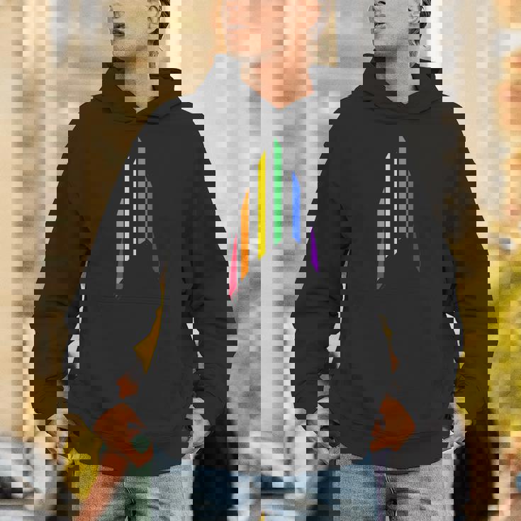 スタートレック オリジナルシリーズ プライドレインボーデルタ 長袖tシャツ パーカー