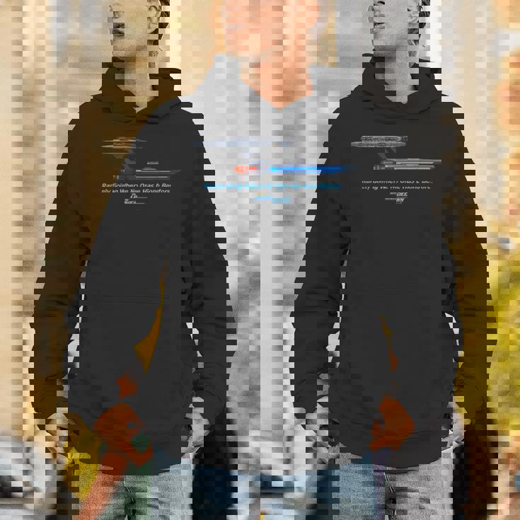 スタートレック 下段デッキ めったにお出かけ パーカー