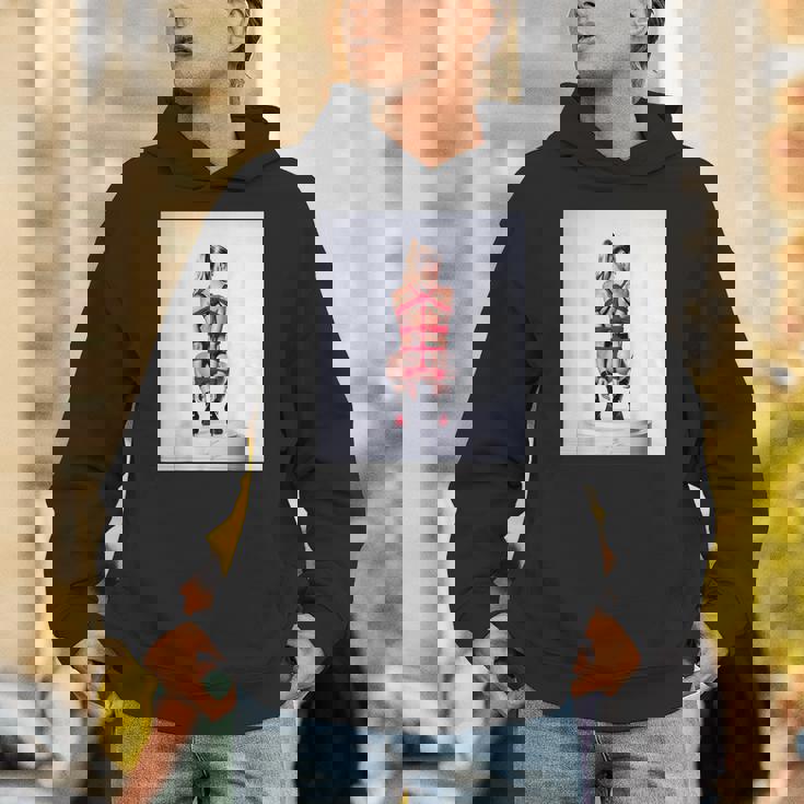 セクシーガールグラフィックtシャツ シバリロープのセクシーなピンナップガール パーカー