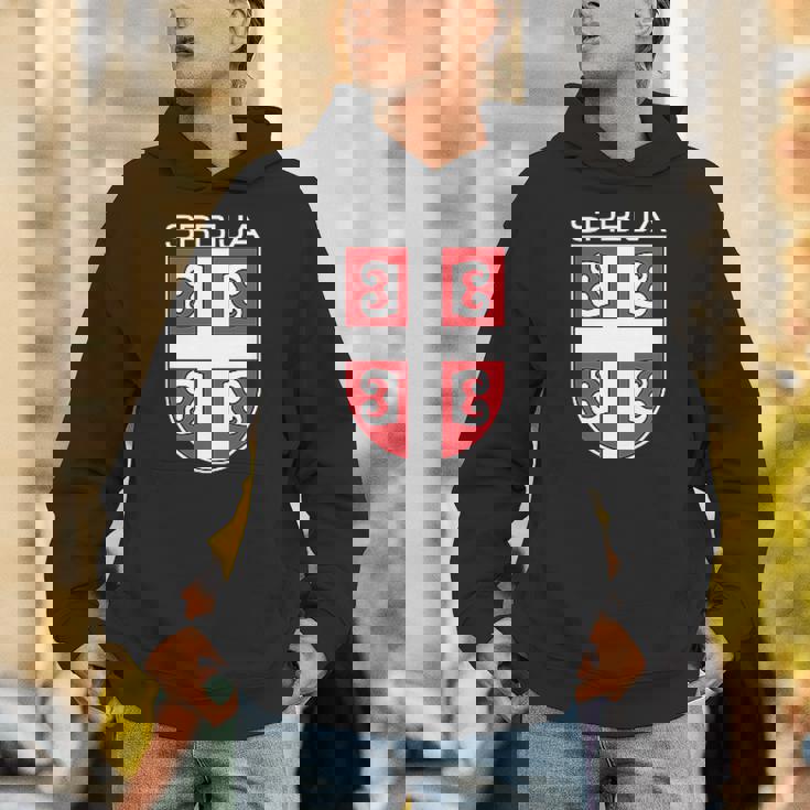 セルビアクロスシールドセルビアアーム。 パーカー