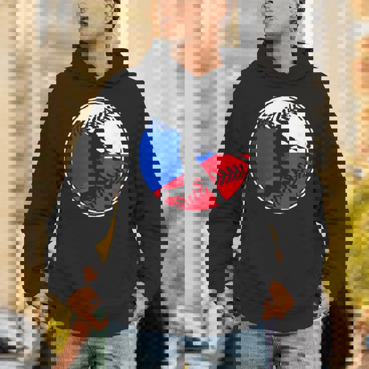 チェコ国旗 野球ヒッター チェコ国旗 パーカー