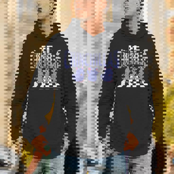 チンチラペットを飼う人のためのチンチラペデストリアンデザイン パーカー