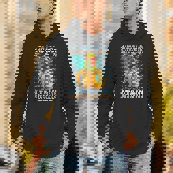 チンパンジーニ バナニーニ イタリアンブレイン 長袖tシャツ パーカー