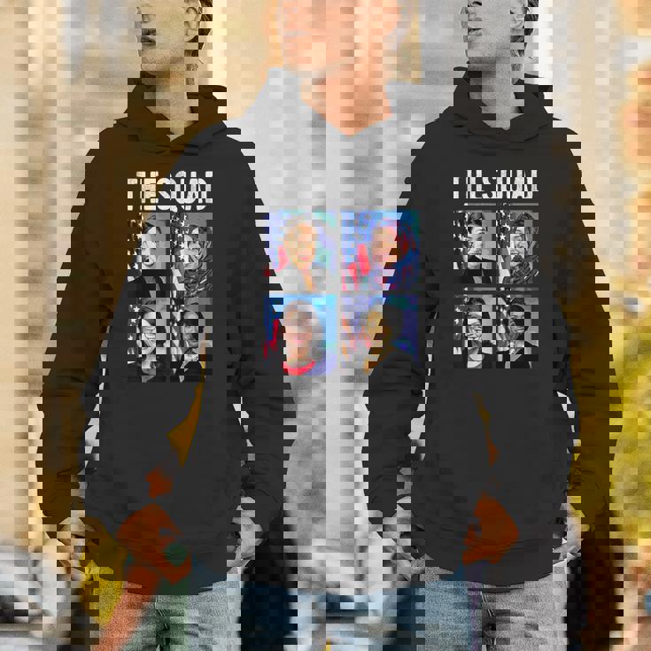 チーム Aoc ラシダ・トライブ・イルハン・オマール・アヤナ・プレスリー Woc ミーム パーカー