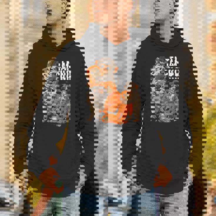 チームパンチ パンチくん 日本 赤ちゃん 猿 かわいい パーカー