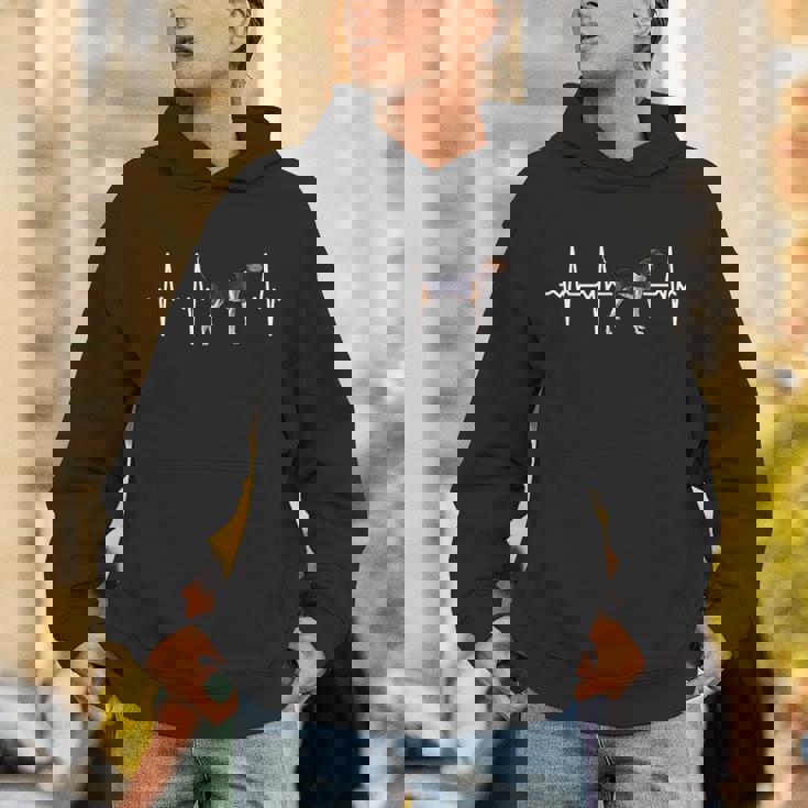 ツリーイング・ウォーカー・クーンハウンド・ハートビート・ラブ・マイ・ドッグ パーカー