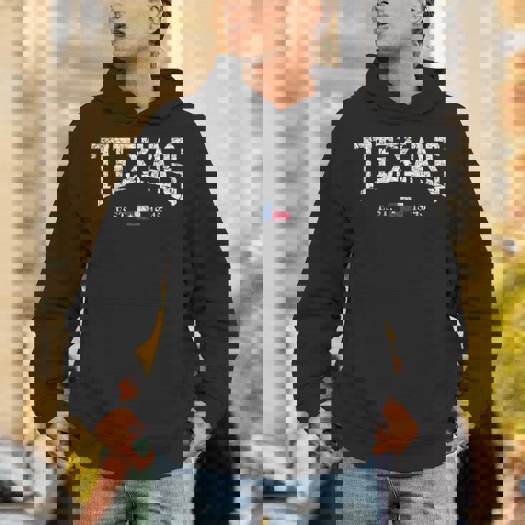 テキサスtシャツ レディース メンズ キッズ テキサス州旗 アンティーク調 長袖tシャツ パーカー