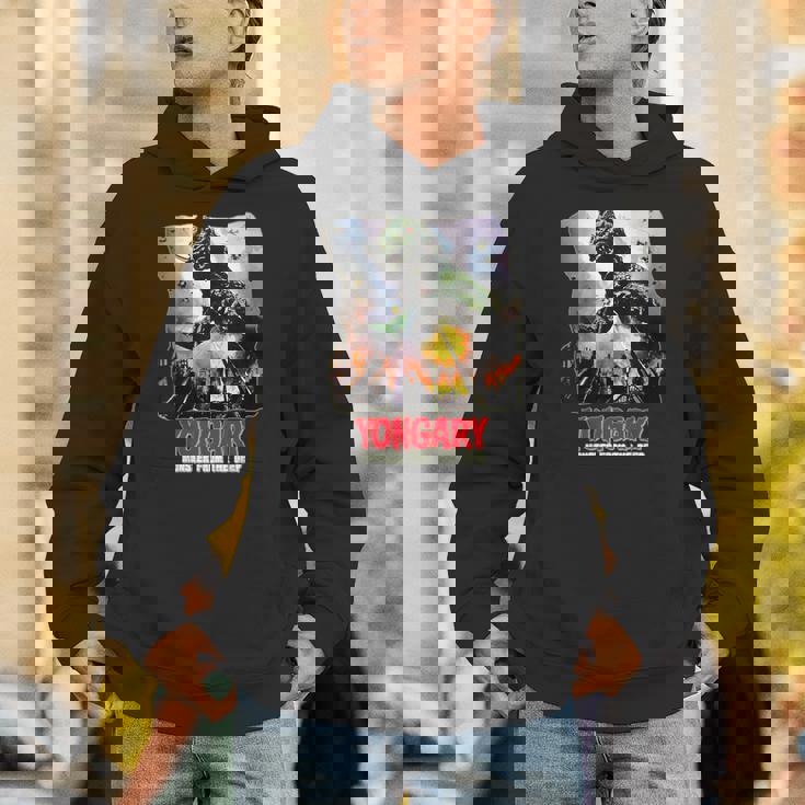 ディープホラーsfからのヨンガリーモンスター パーカー