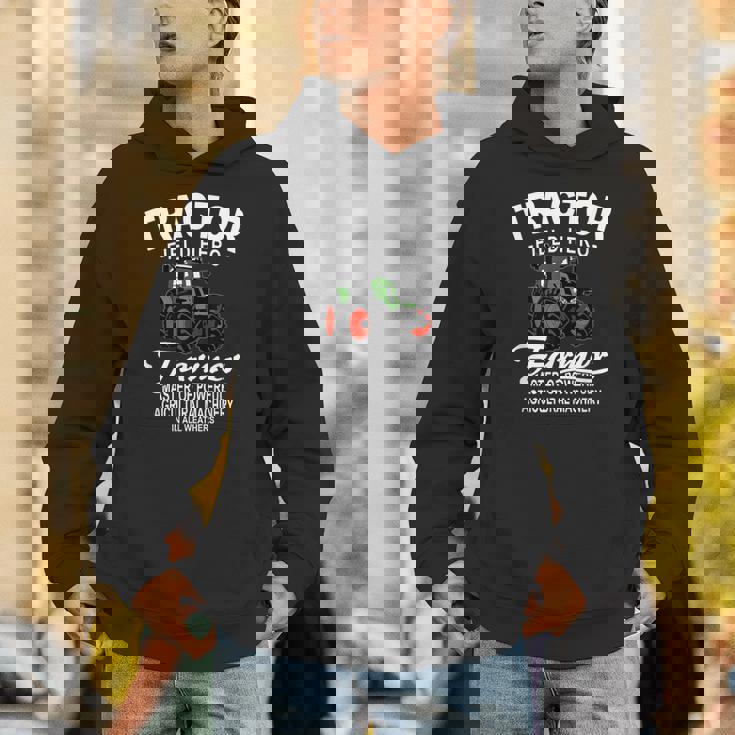 トラクター、トラクター、トラクター、農業 パーカー