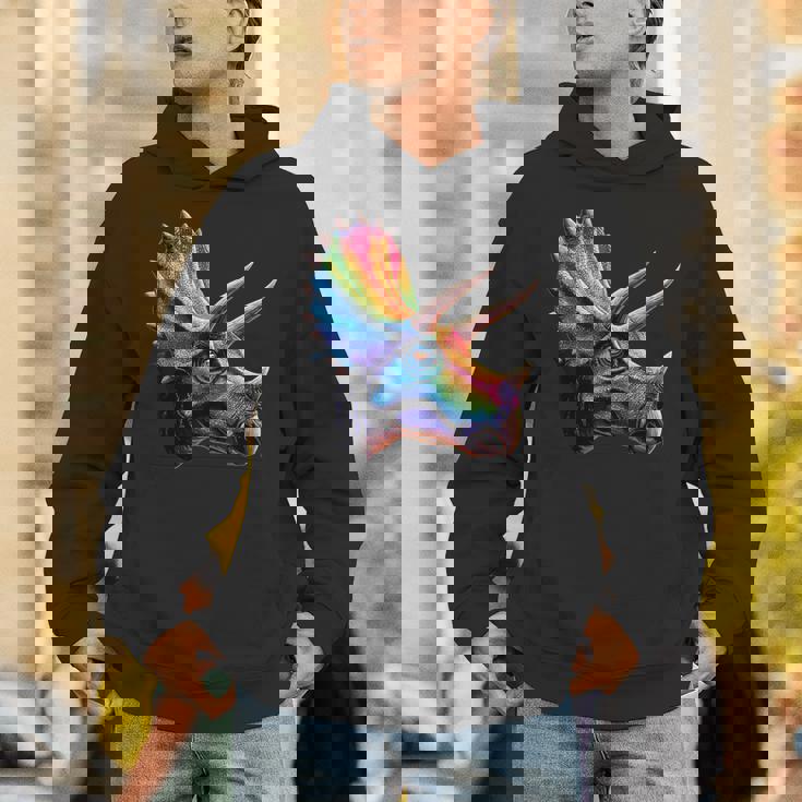 トリケラトプス 恐竜大好き かわいいトリケラトプス パーカー