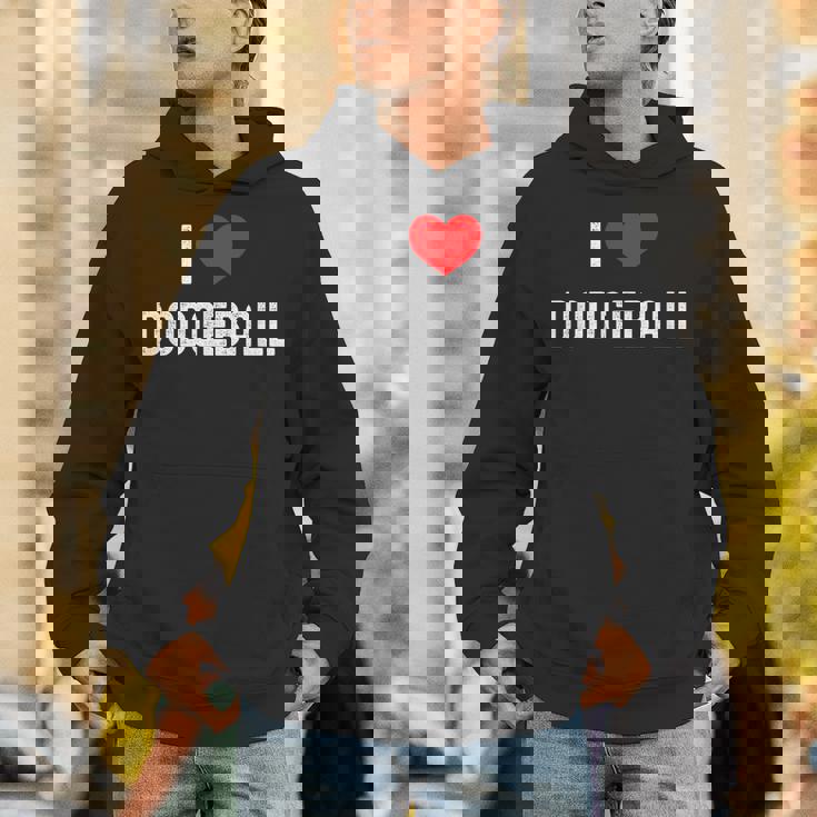 ドッジボール スポーツが大好き 面白いドッジボール愛好家 パーカー