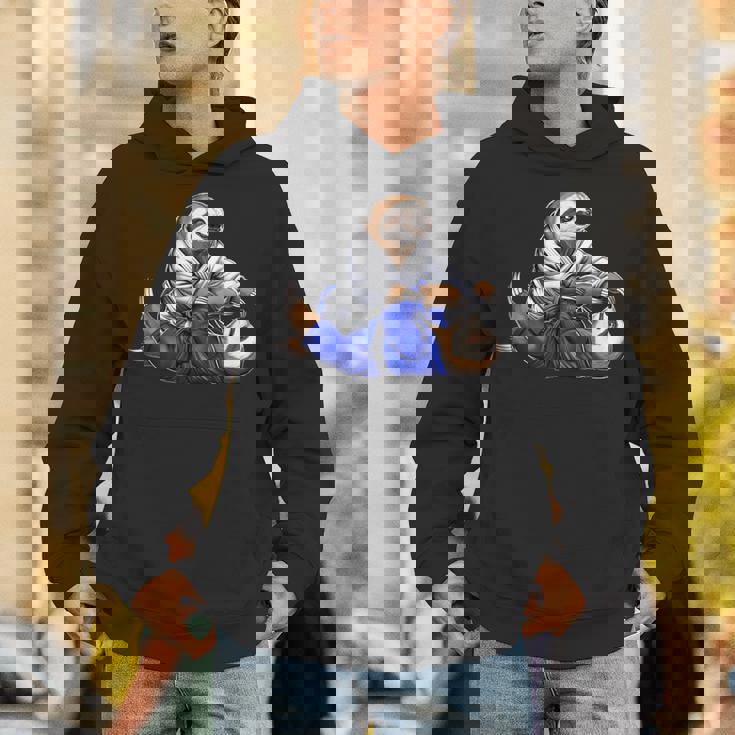 ナマケモノ ブラジリアン柔術 Bjj グラップリング 柔道 武道 パーカー