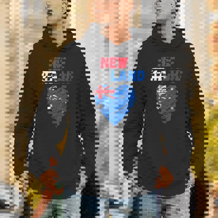 ニュージーランド国旗 ホリデーハート ニュージーランド国旗 パーカー